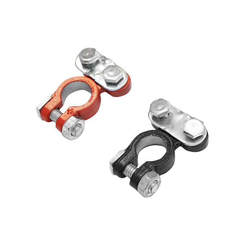 Set of battery terminals Zn red and black Breckner Germany