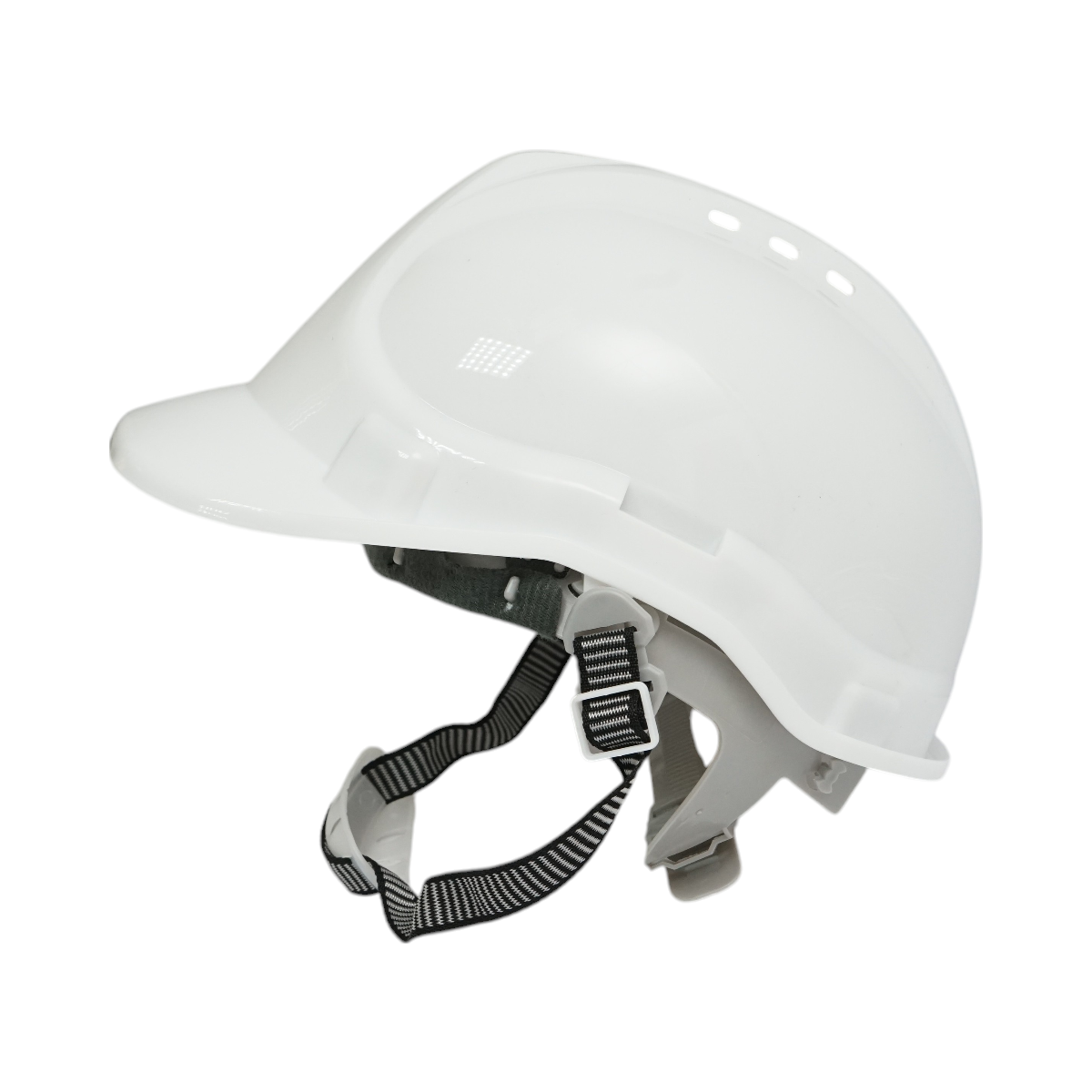Adjustable ventilated helmet 51-63cm white Crownman