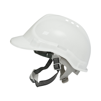 Adjustable ventilated helmet 51-63cm white Crownman