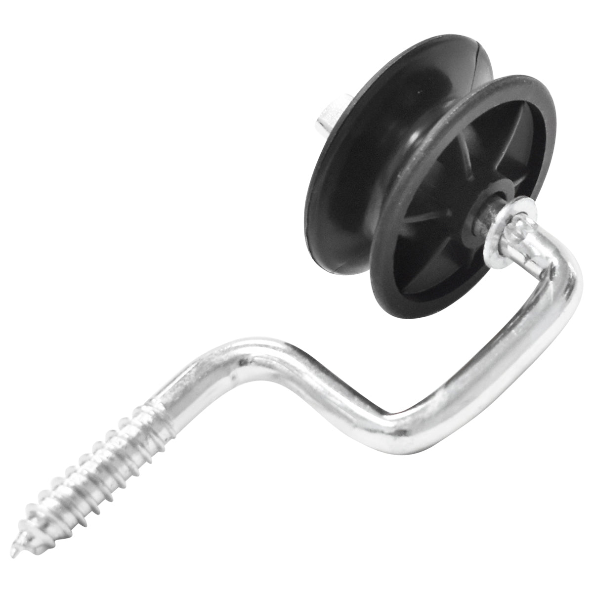 Black insulator with slot fi 6.9mm 107x54mm electric fence Thor