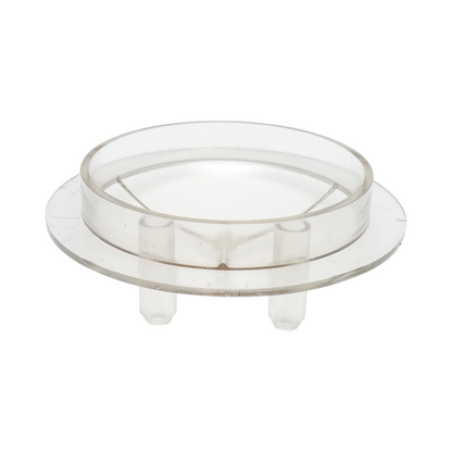 Transparent lid for 30L bottle with 2 outlets for cow milking machine Breckner Germany