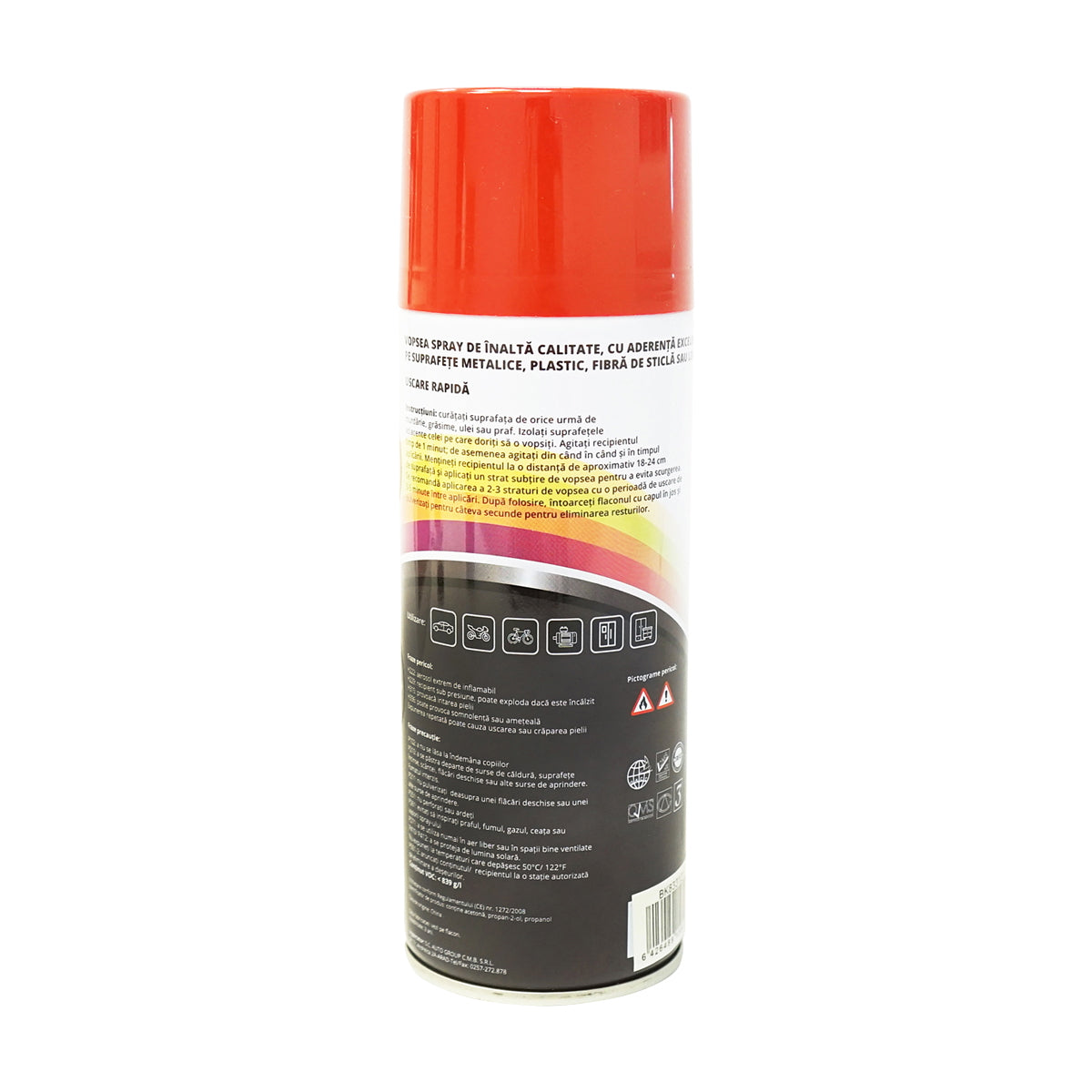 Red car spray paint type Case IH 3121 professional with quick drying 450ml MAGIC