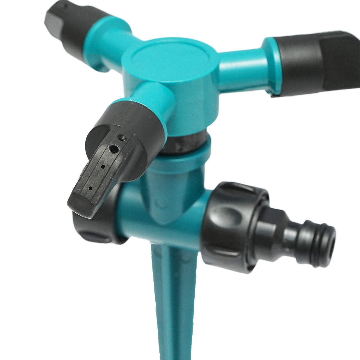 3-arm sprinkler, pivoting made of PVC Breckner Germany