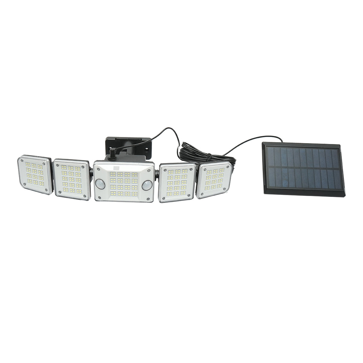 LED lamp with solar panel, remote control, and 2400mAh battery, IP65 Breckner Germany