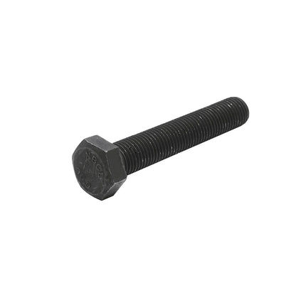Black screw with hexagonal head DIN 933 M22x120 G10.9 10 pieces/bag
