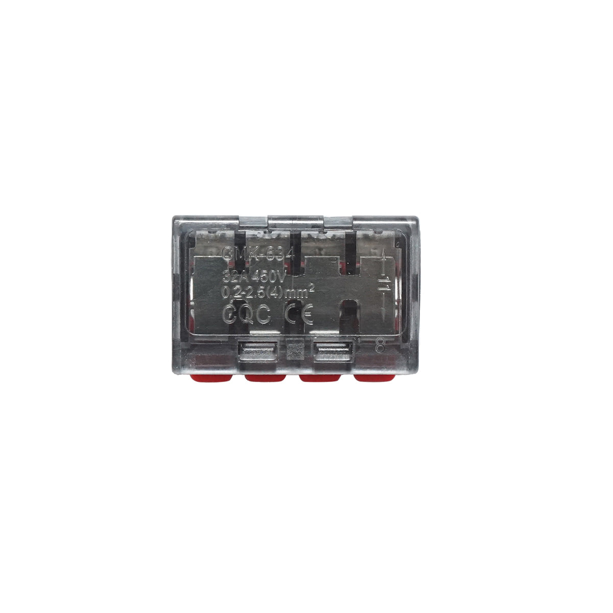 Quick connector cable 32A 450V, 4 poles 0.2-4mm Leader