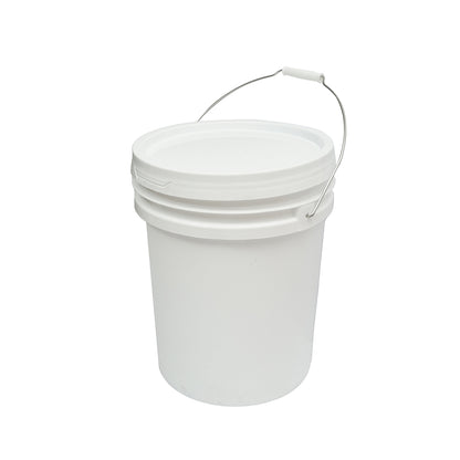 20L round plastic bucket with lid for honey