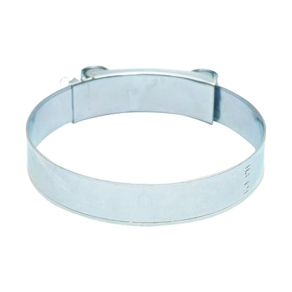 Reinforced collar, zinc-coated metal clamp with screw W1 for hoses 113-121mm Breckner Germany