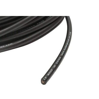 Solar panel cable 4mmx20m black 1.5KV, H1Z2Z2-K Leader