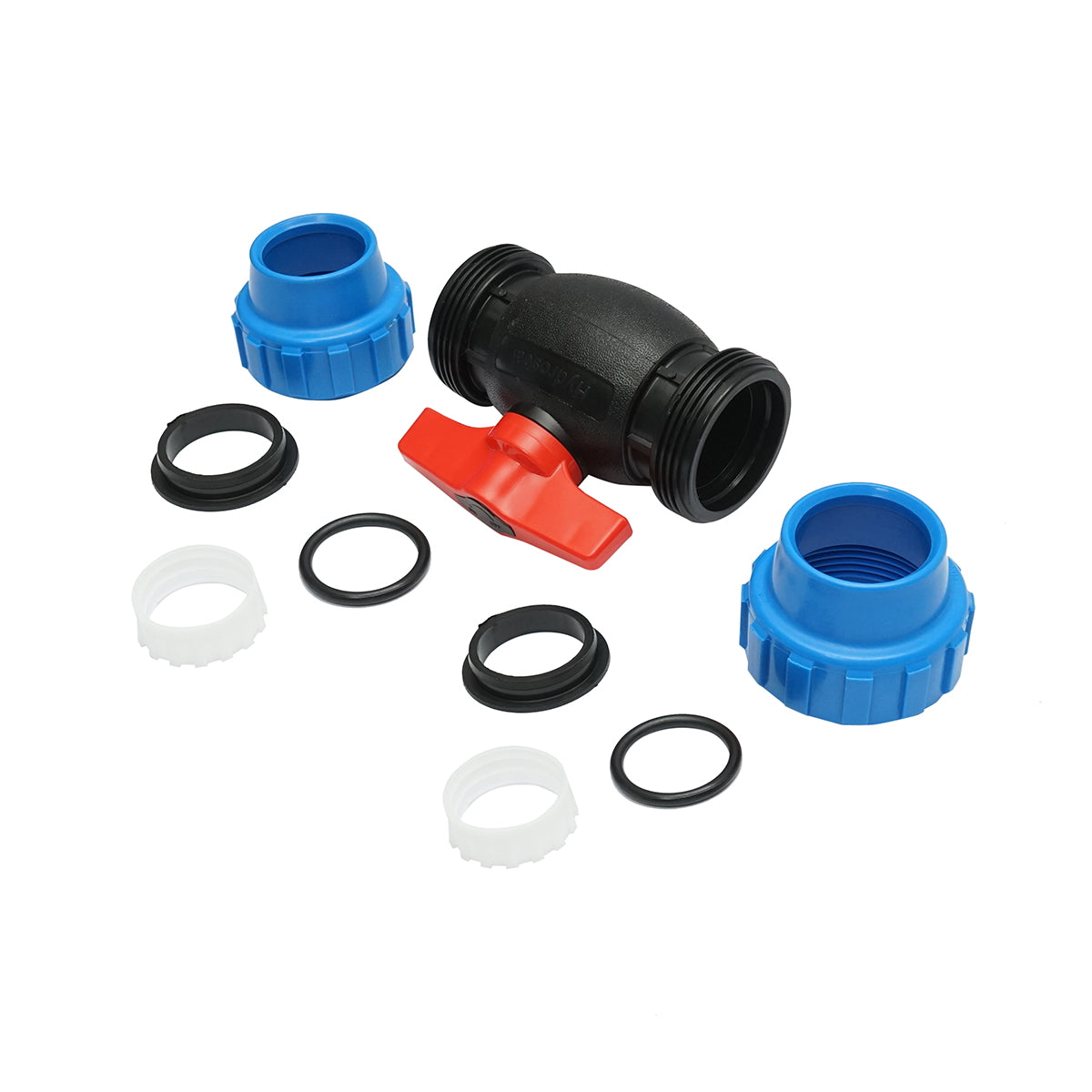 Ball valve D50x50mm, PN16, for irrigation systems