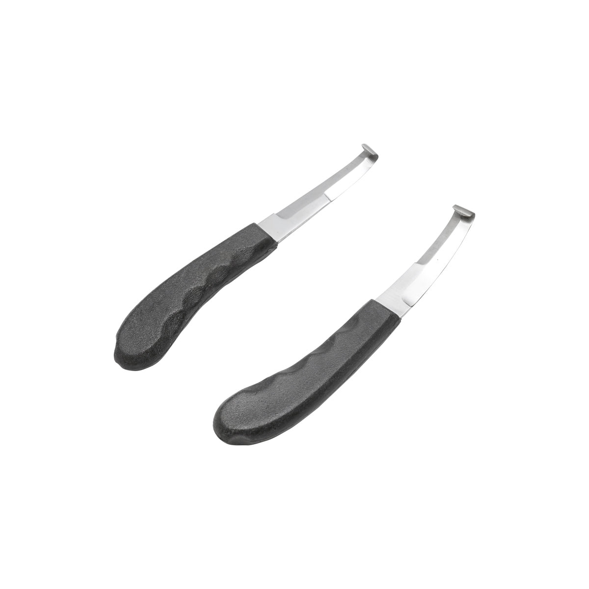 Set of 2 left/right rakes for cleaning hooves, 210mm Breckner Germany