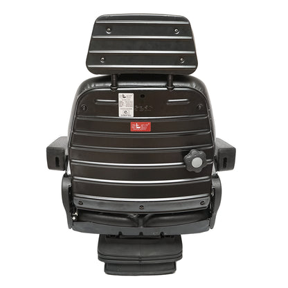 Universal adjustable chair with armrest and headrest shock absorber for Forest Tractor