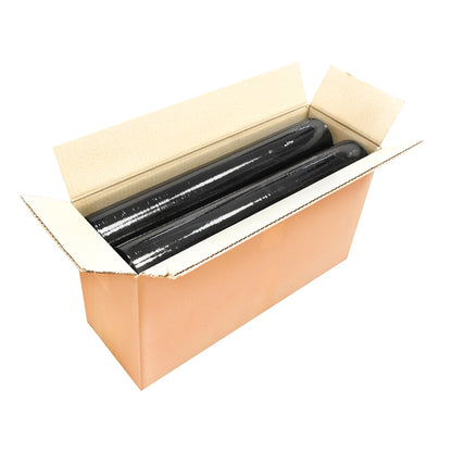 Black manual stretch film 1.65 kg 500x0.023 mm