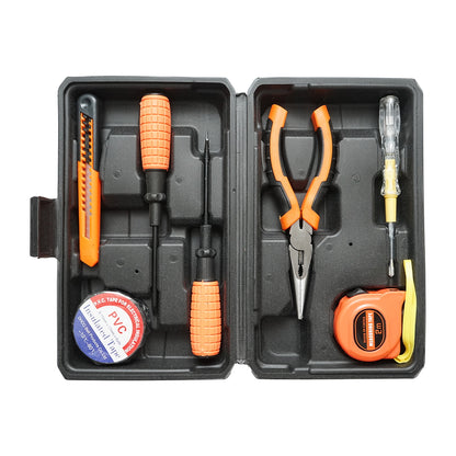 Combined tool and equipment set 7 pieces