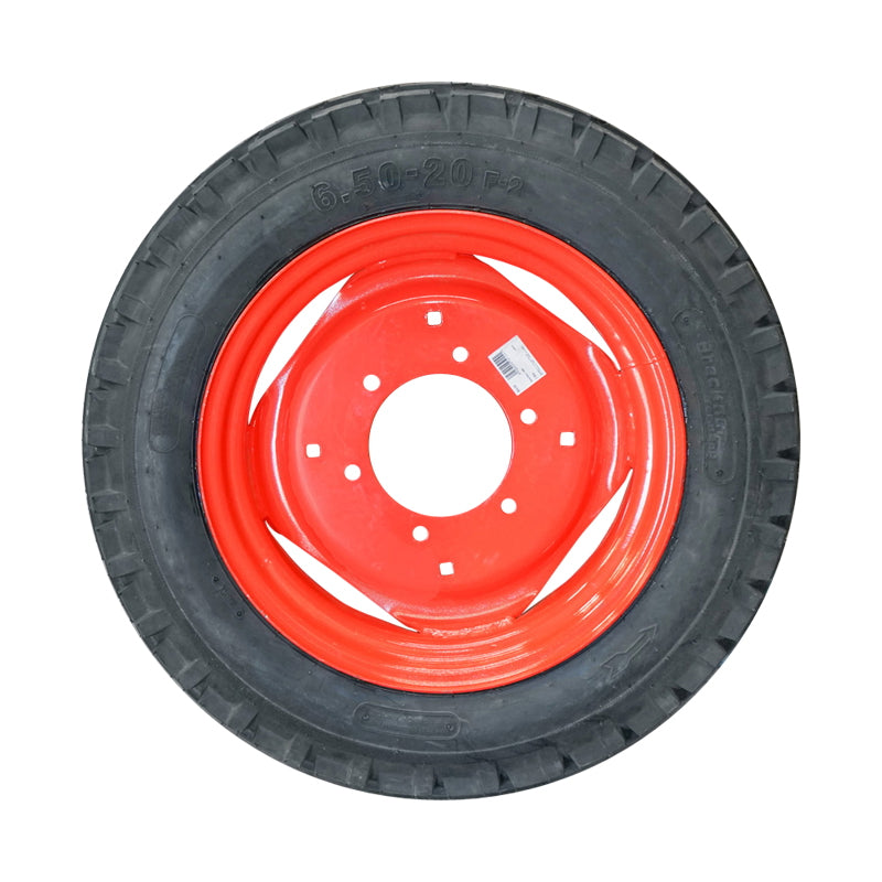 Complete wheel 650/20 10PR F-2 interrupted linear front for UTB U-650 tractor