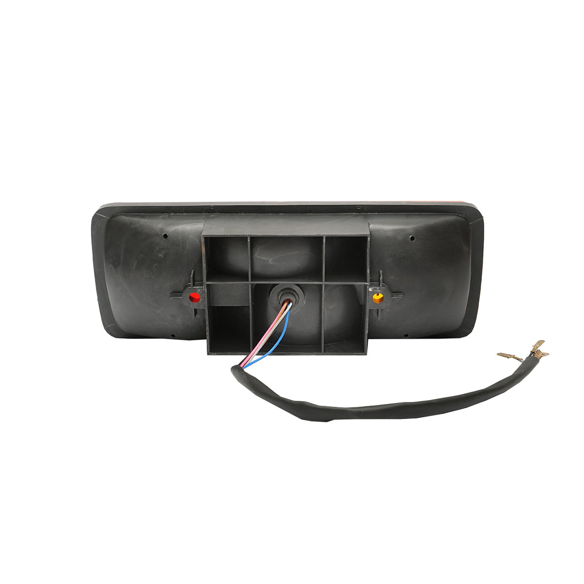 Left stop lamp with signaling and reverse light for truck 330x125x80 mm