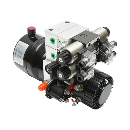 Hydraulic tipping pump for snow plow 12V, 1.6Kw, 20Bar