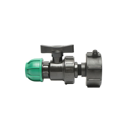 Faucet, IBC tank connector with internal thread 60 mm