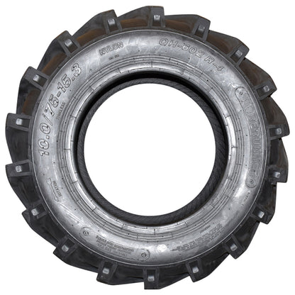 Agricultural tire 10.0/75-15.3 with V type tread 12PR, M600 QH602 profile