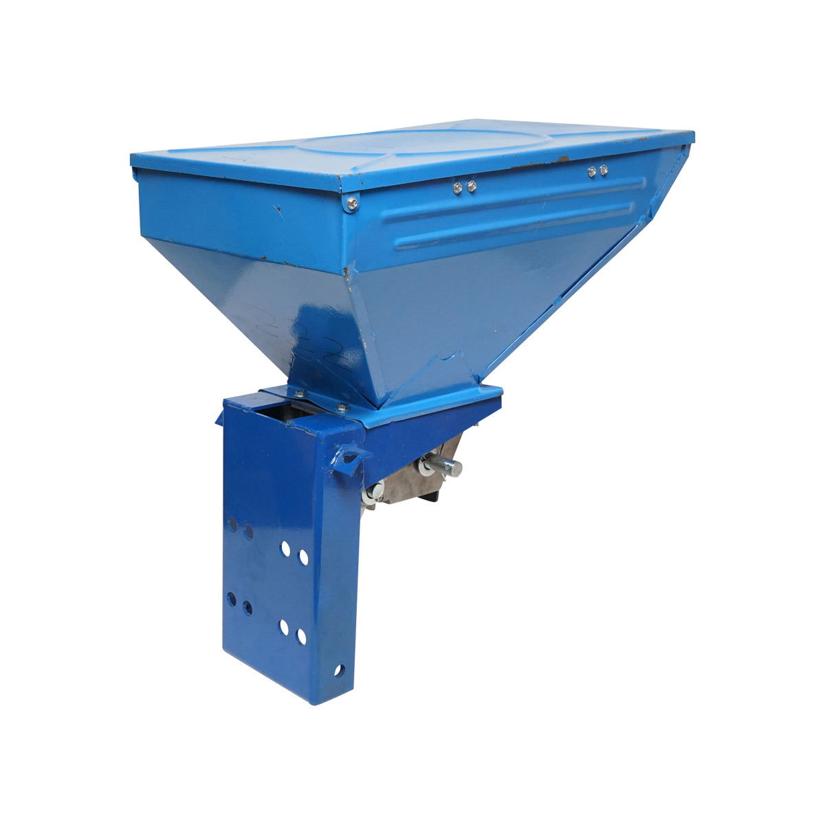 FS fertilization box assembly with hopper and SPC mounting support