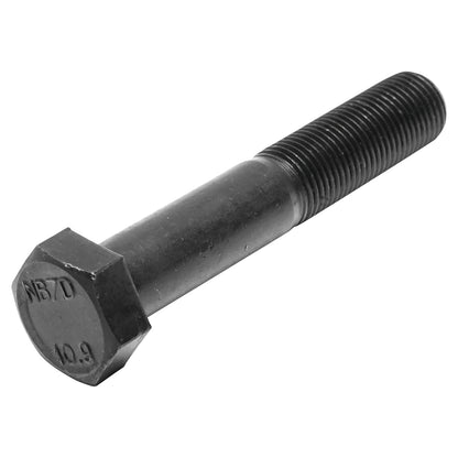 Black screw with hexagonal head DIN 960 M16x1.5x90 G10.9 25 pcs/bag