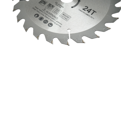Crownman industrial wood cutting circular saw blade 185x22.23mm, max speed 8400rpm, 24 teeth.