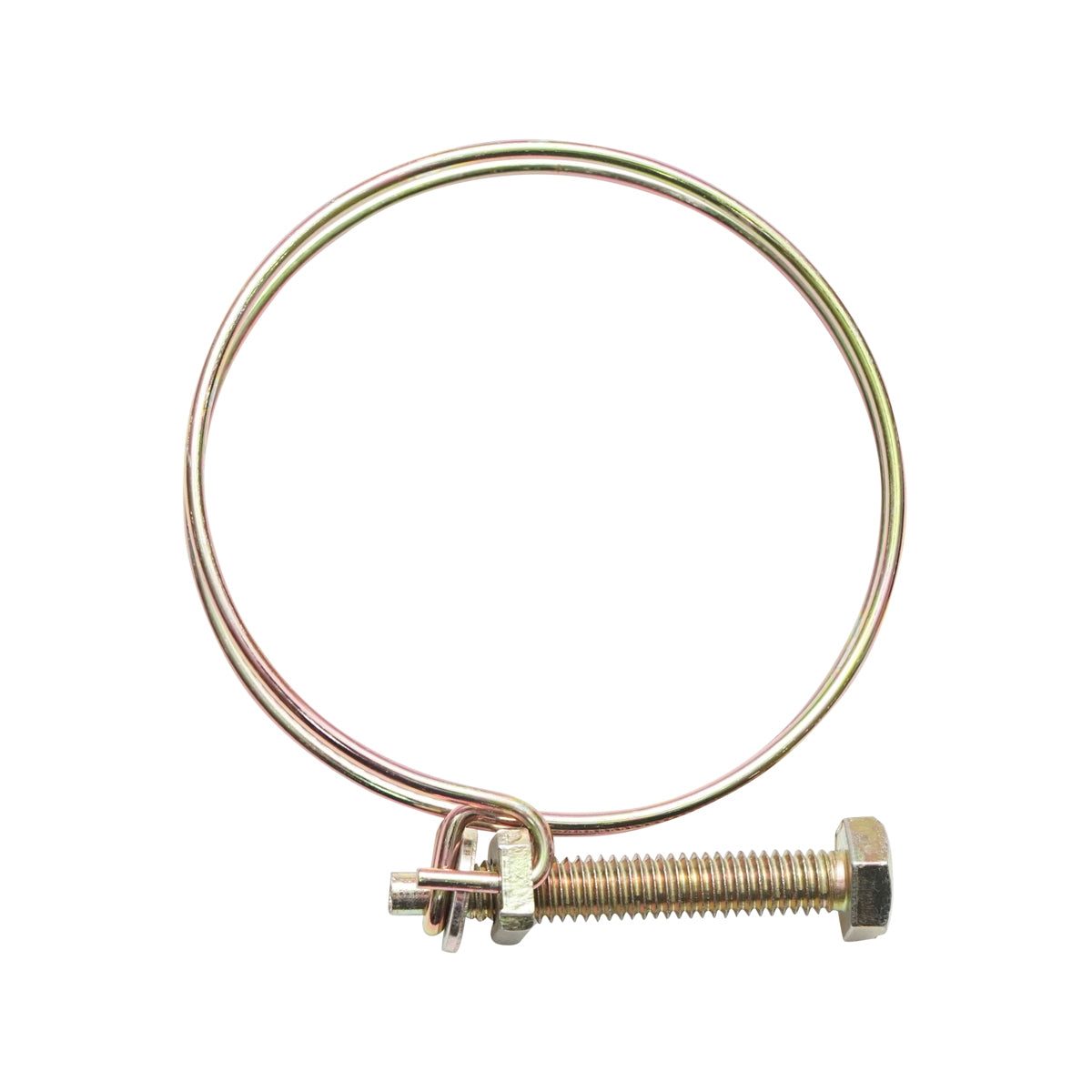 Wire collar 53-58mm with M6x50mm screw for hose Breckner Germany