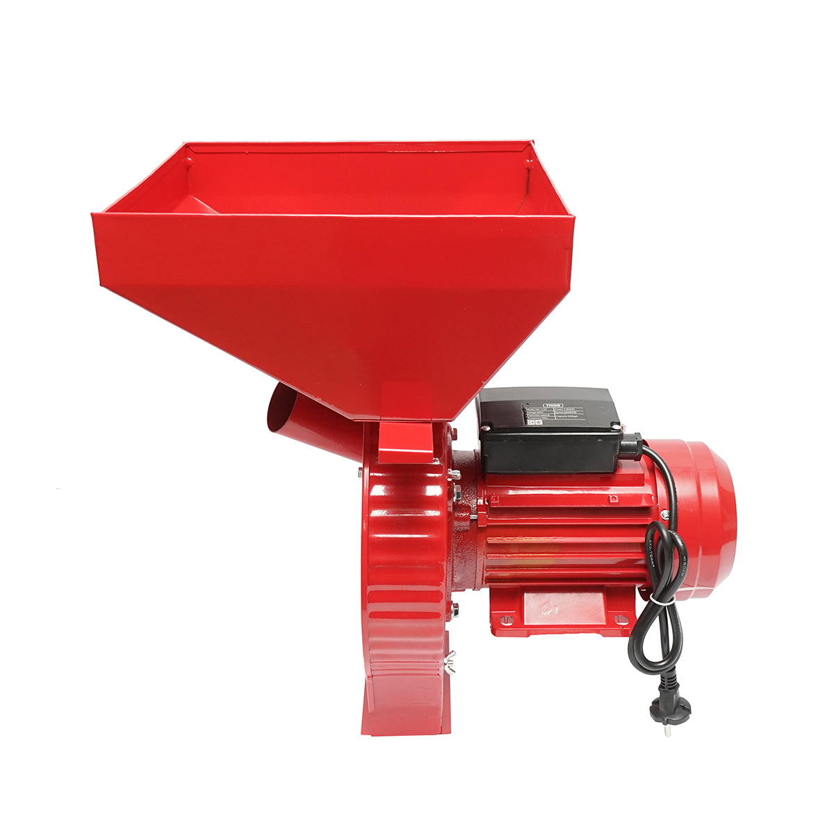 Electric grain mill 3.9 KW, 220V, speed 2850 r/min, capacity 240 Kg/h, 4 included screens THOR