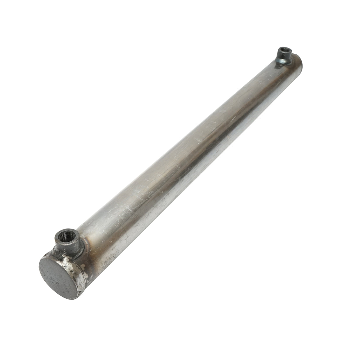 Hydraulic cylinder 735 mm thread M18 with hydraulic connection fi16