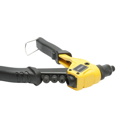 Aluminum snap-on pliers 200mm, 4 interchangeable heads 2.4, 3.2, 4.0, 4.8mm industrial Crownman