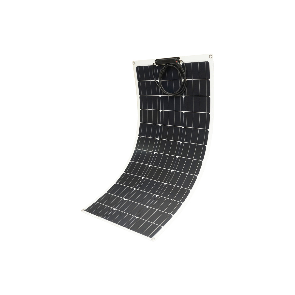 100W monocrystalline photovoltaic solar panel, flexible, with cable and MC4 connectors Breckner Germany