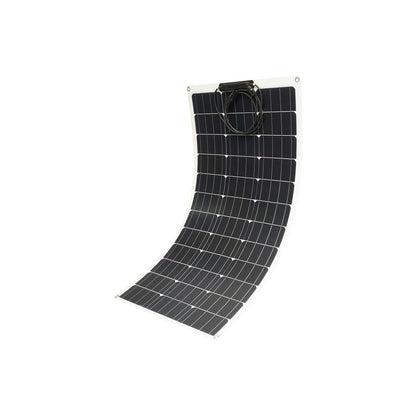 100W monocrystalline photovoltaic solar panel, flexible, with cable and MC4 connectors Breckner Germany