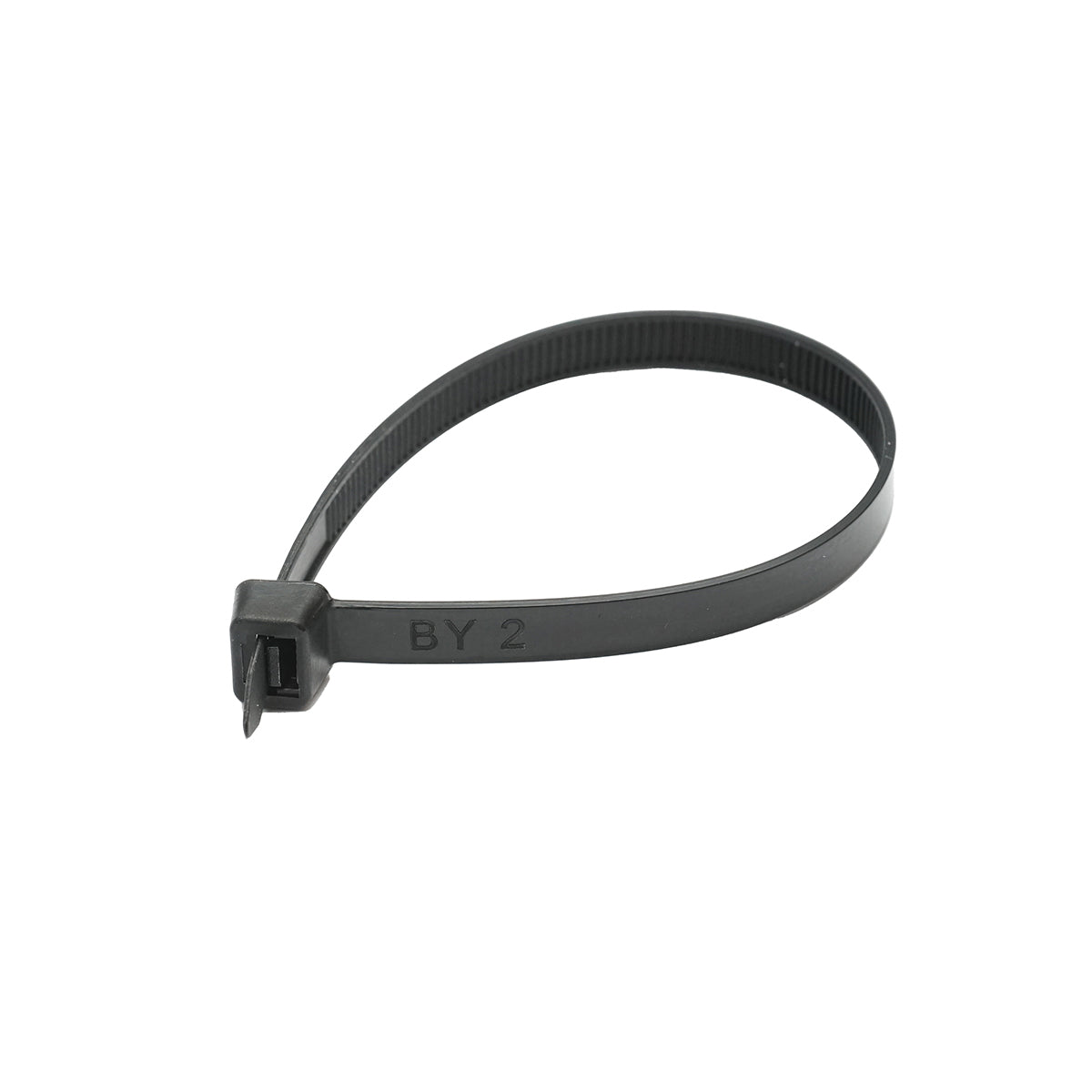 Facet, plastic collar 7.6x200mm, black, set of 100 pieces Breckner Germany