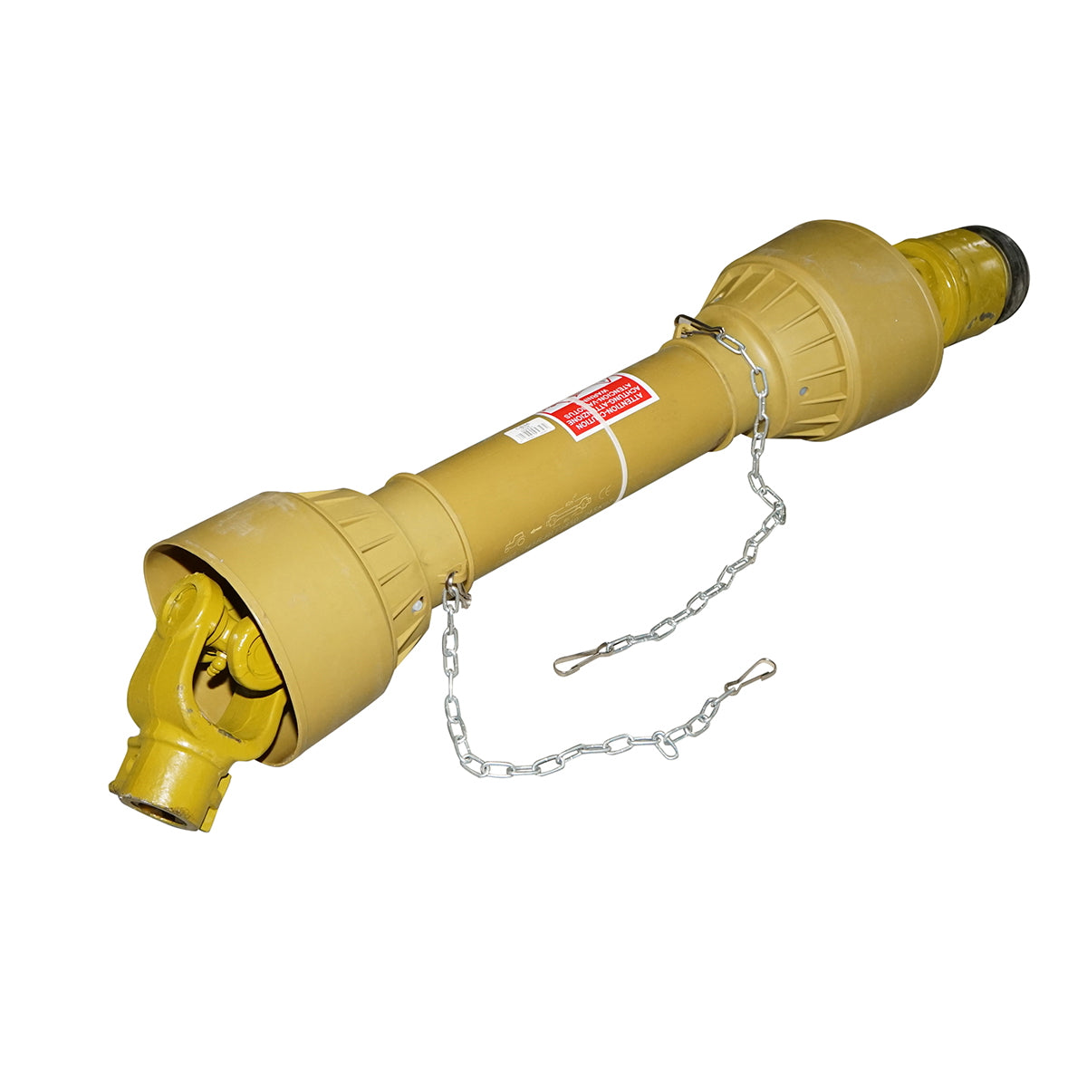 Cardan 850 mm T5 with universal ratchet cross 30.2x80 (triangular pipe) 1 3/8 Z=6 CORNERS 1.85