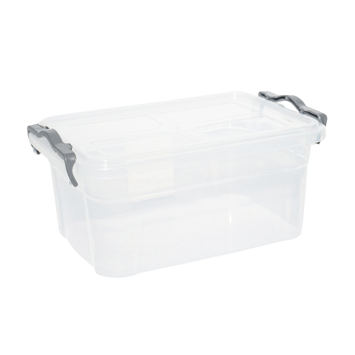 3L storage box with a transparent plastic lid 170x255x110mm Breckner Germany