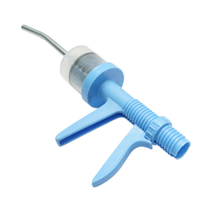 Dispenser, semi-automatic syringe 150ml for administering suspensions, oral solutions Breckner Germany