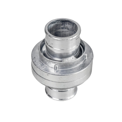 Aluminum coupling for high-pressure irrigation hose 2 inches hose 50.8mm Breckner Germany