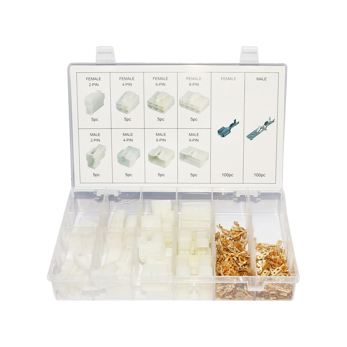 Electric shoes and insulators kit 240 pieces