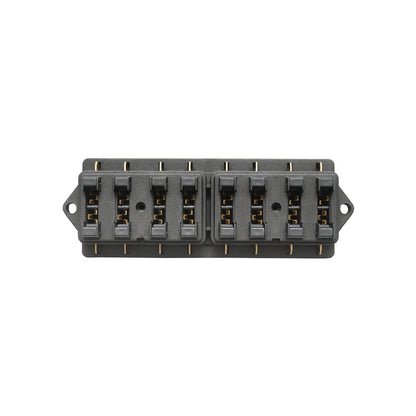 Flat fuse box with 8 ways Breckner Germany