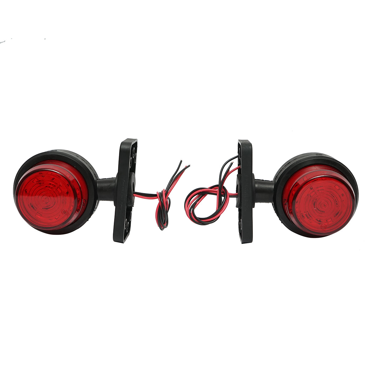Rotating LED side marker lamp 12-24V, white-red FR0237 Breckner Germany