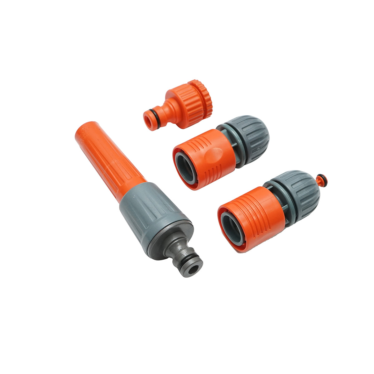 Adjustable head connector set 1/2 for garden hose