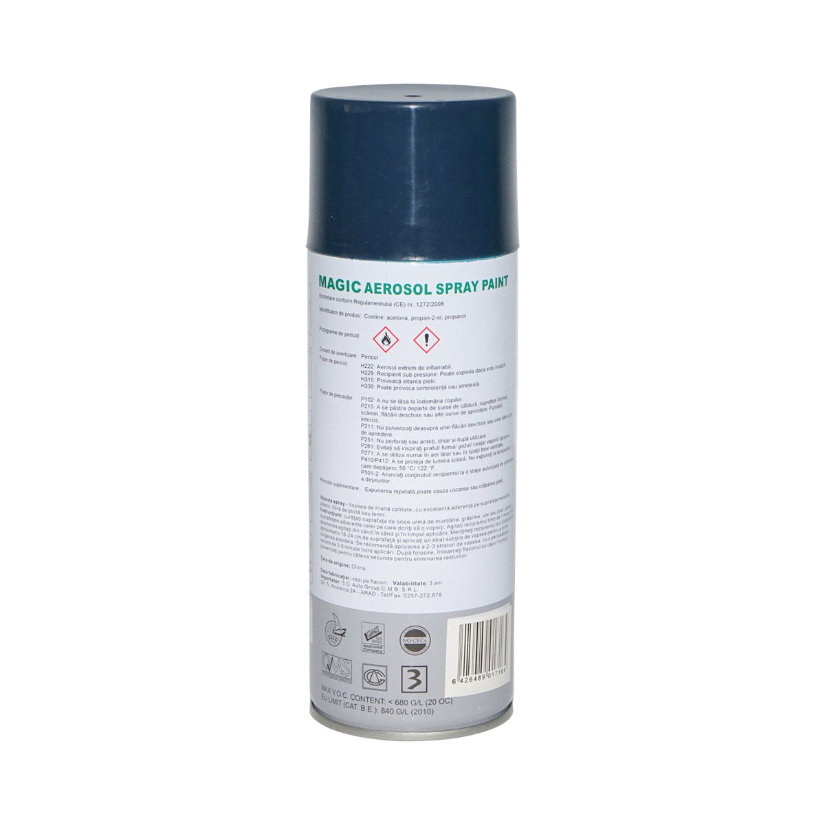 Magic blue spray paint 680 450 ml