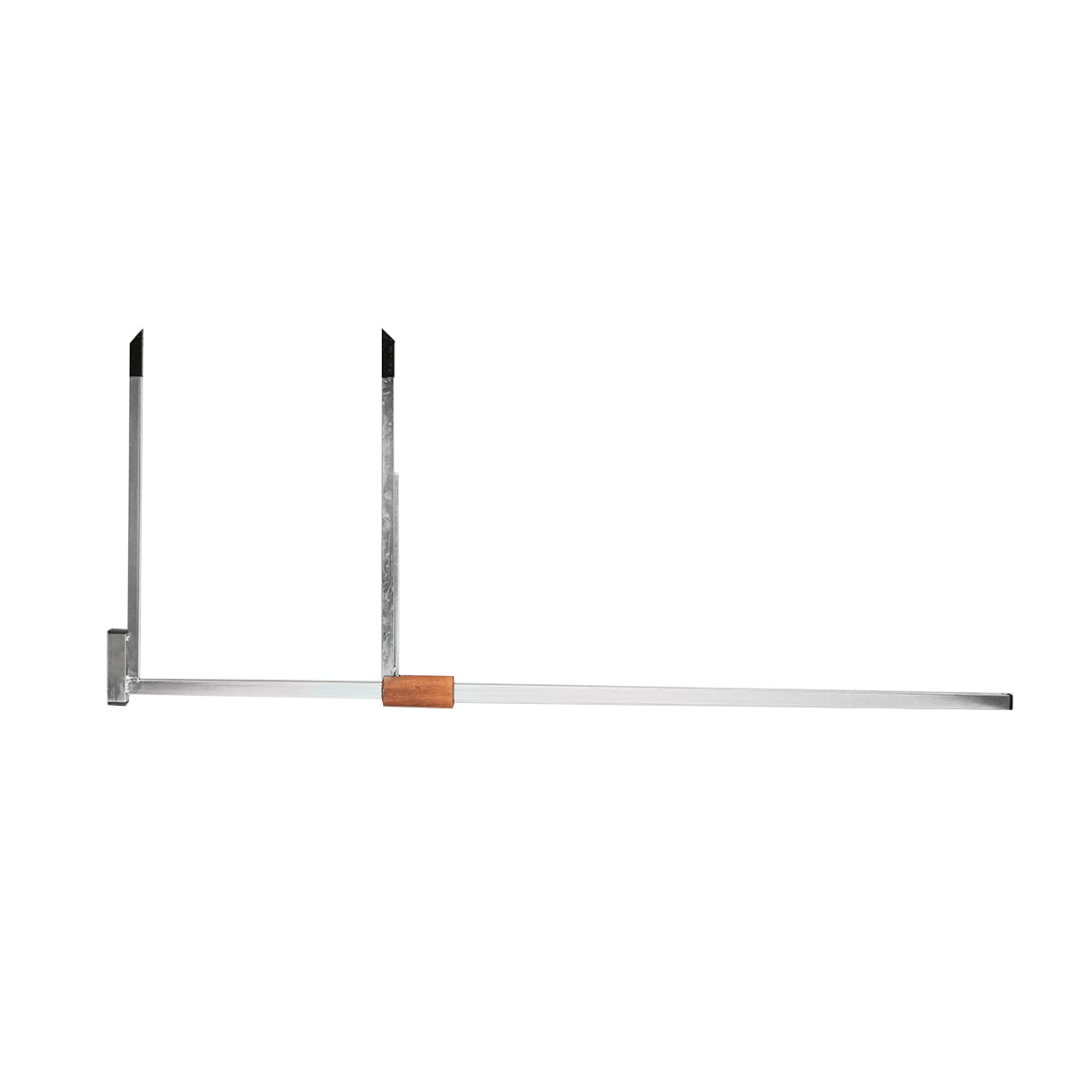1200mm metal forest shovel with wooden handle