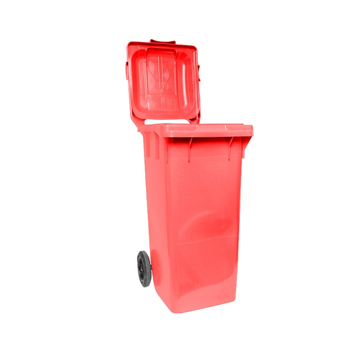 120L red garbage bin Breckner Germany