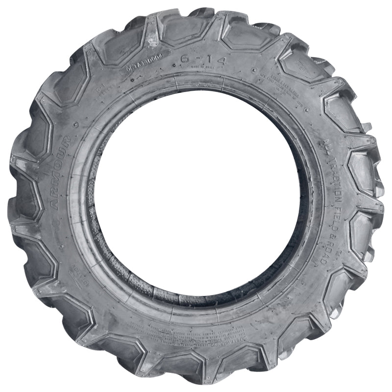 Agricultural tire 6/14 6PR lug G1