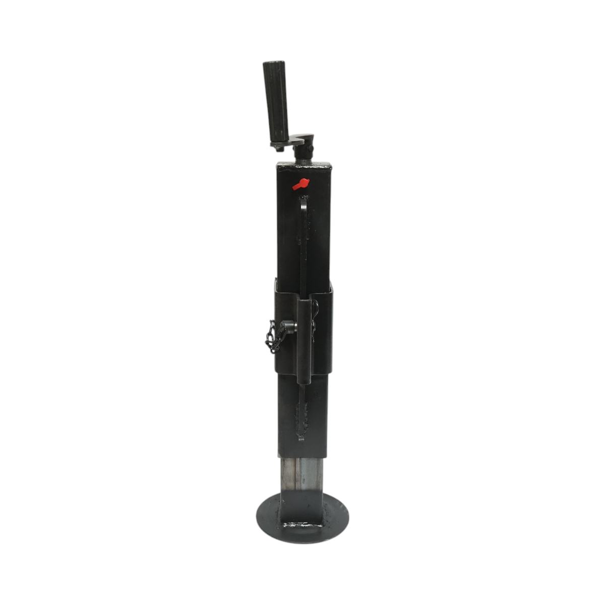 Adjustable support leg trailer with crank 55-90cm, lateral fixing, maximum load 4000 Kg