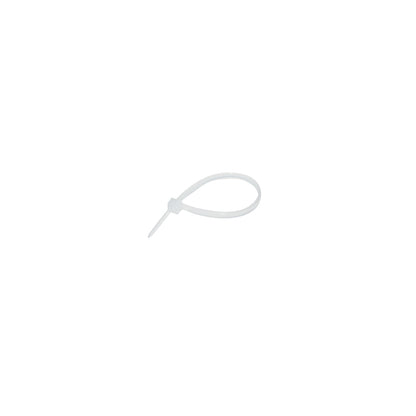 Facet, plastic collar 2.5x100mm, white, set of 100 pieces Breckner Germany