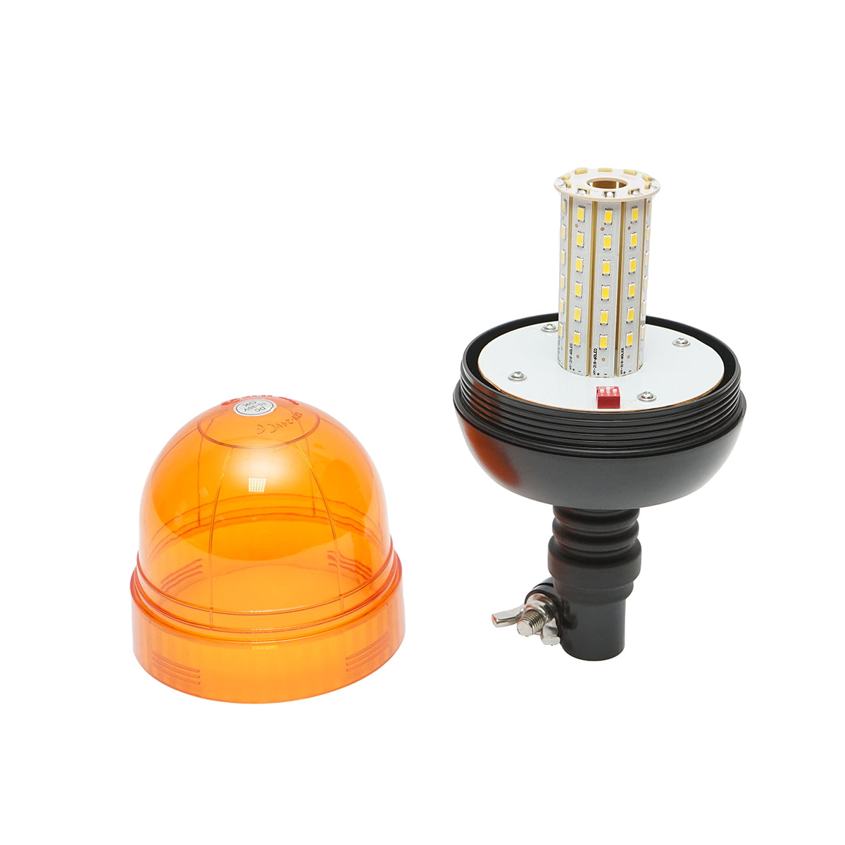12-24V LED beacon for foot support with 3 functions IP65