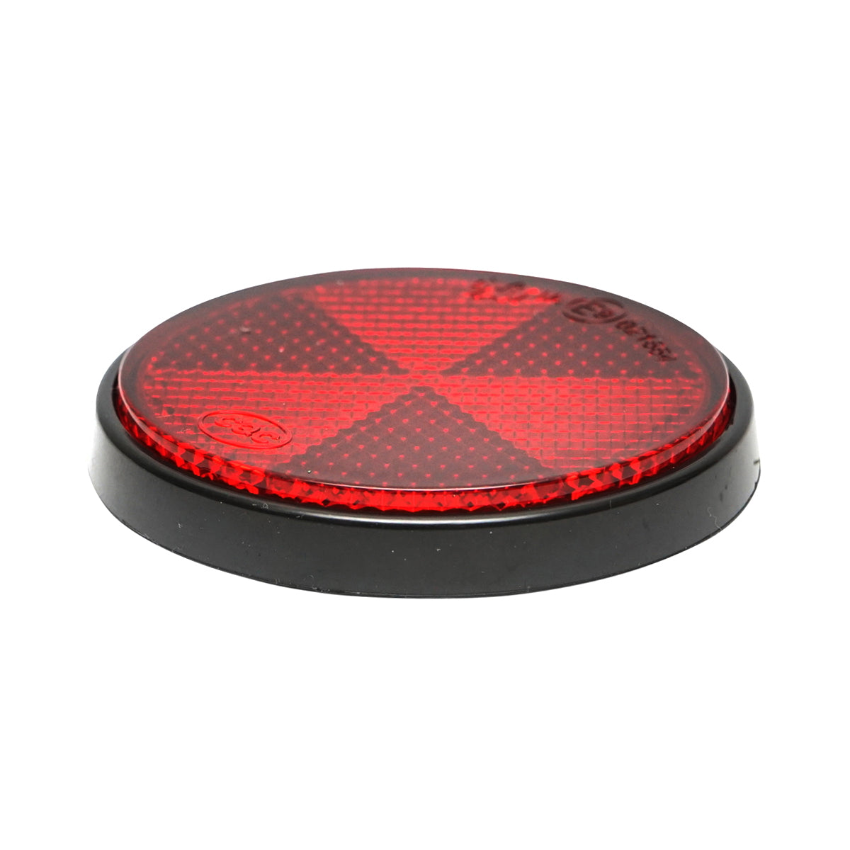 Round reflective 60mm red rear Breckner Germany