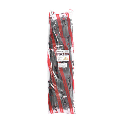 Facet, plastic collar 3.6x290mm, black, set of 100 pieces Breckner Germany